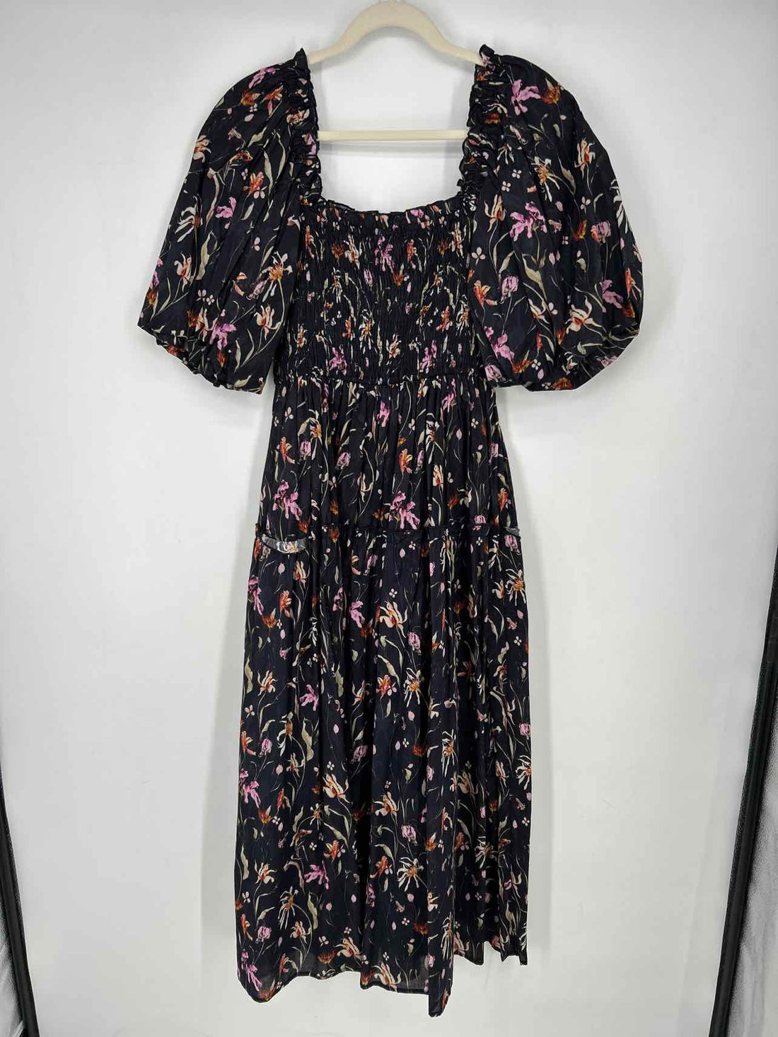 Aureum S Dark Navy Floral New Boutique Dress a