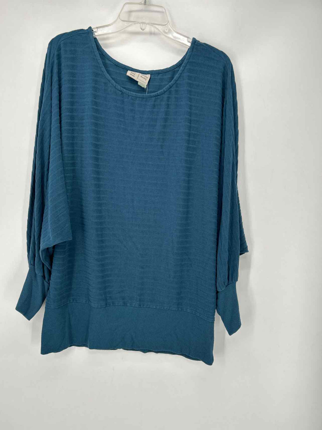 Anthropologie Size L Turquoise Long Sleeve