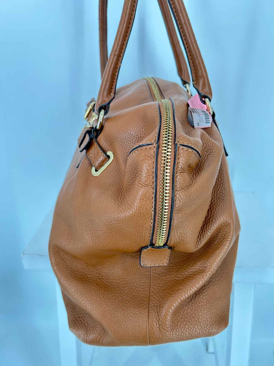 Michael Kors Cognac Leather Pre Owned Tote