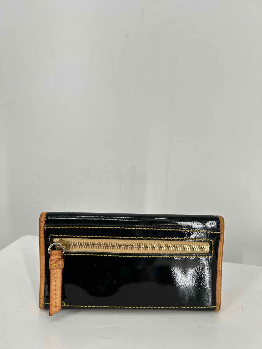Dooney & Bourke Black Patent Leather Vintage Wallet