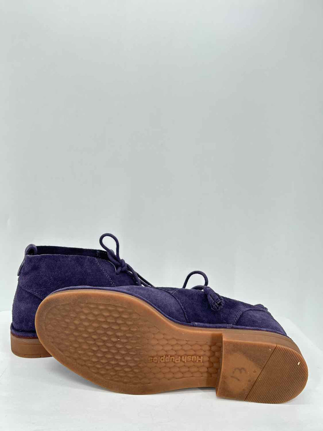 Hush Puppies Women Size 7.5 Dark Purple Cyra Catelyn Ankle Boot