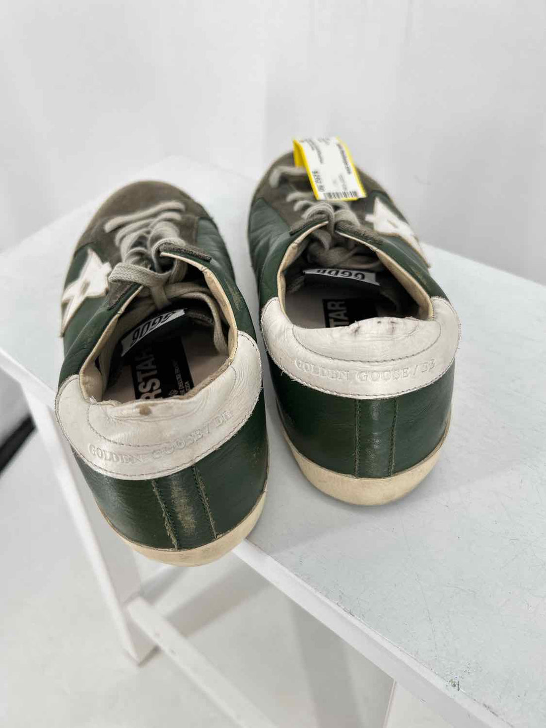 Golden Goose Women Size 38 Green Sneakers