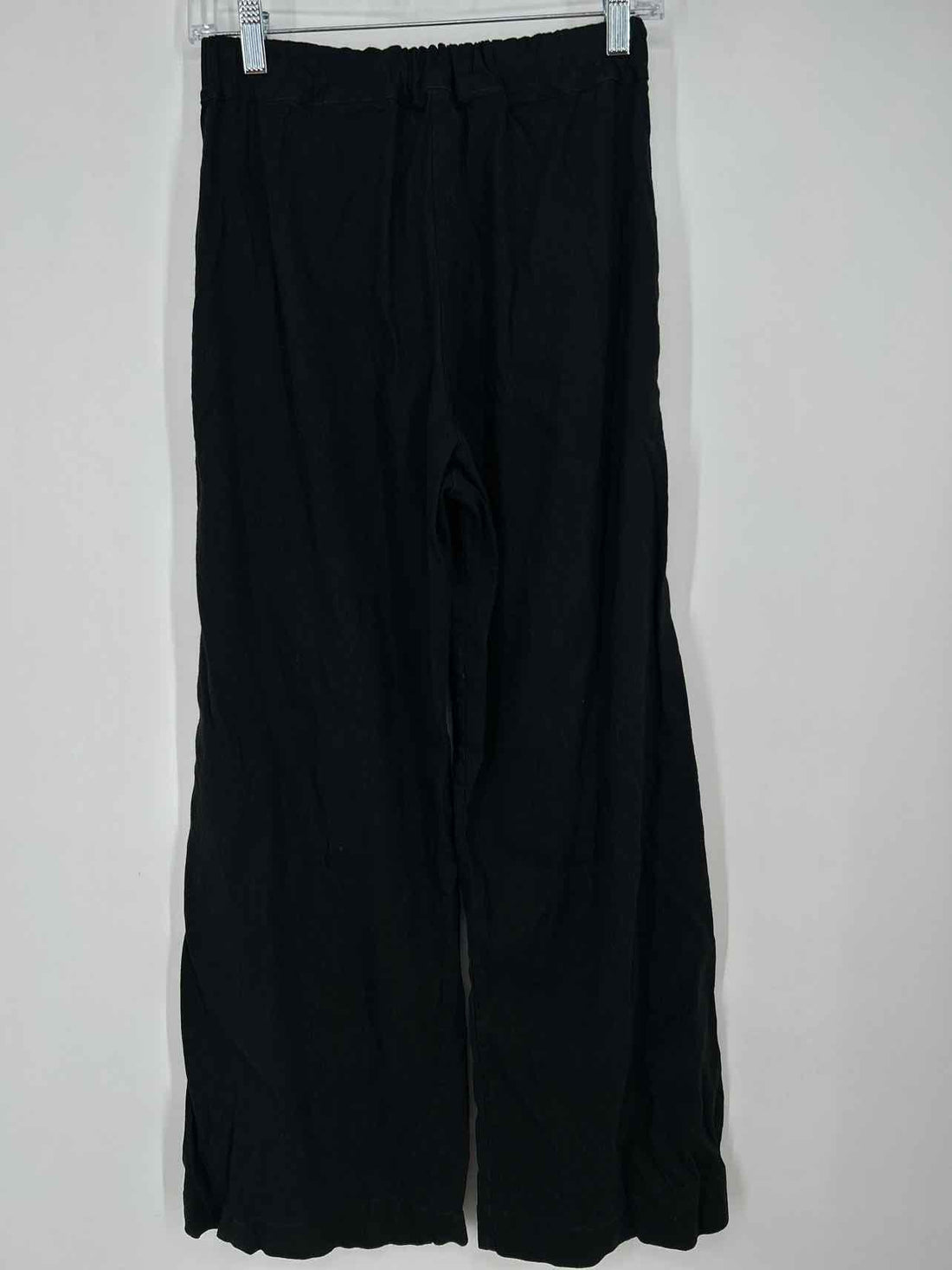 Shore Size M Black Linen Blend Pants