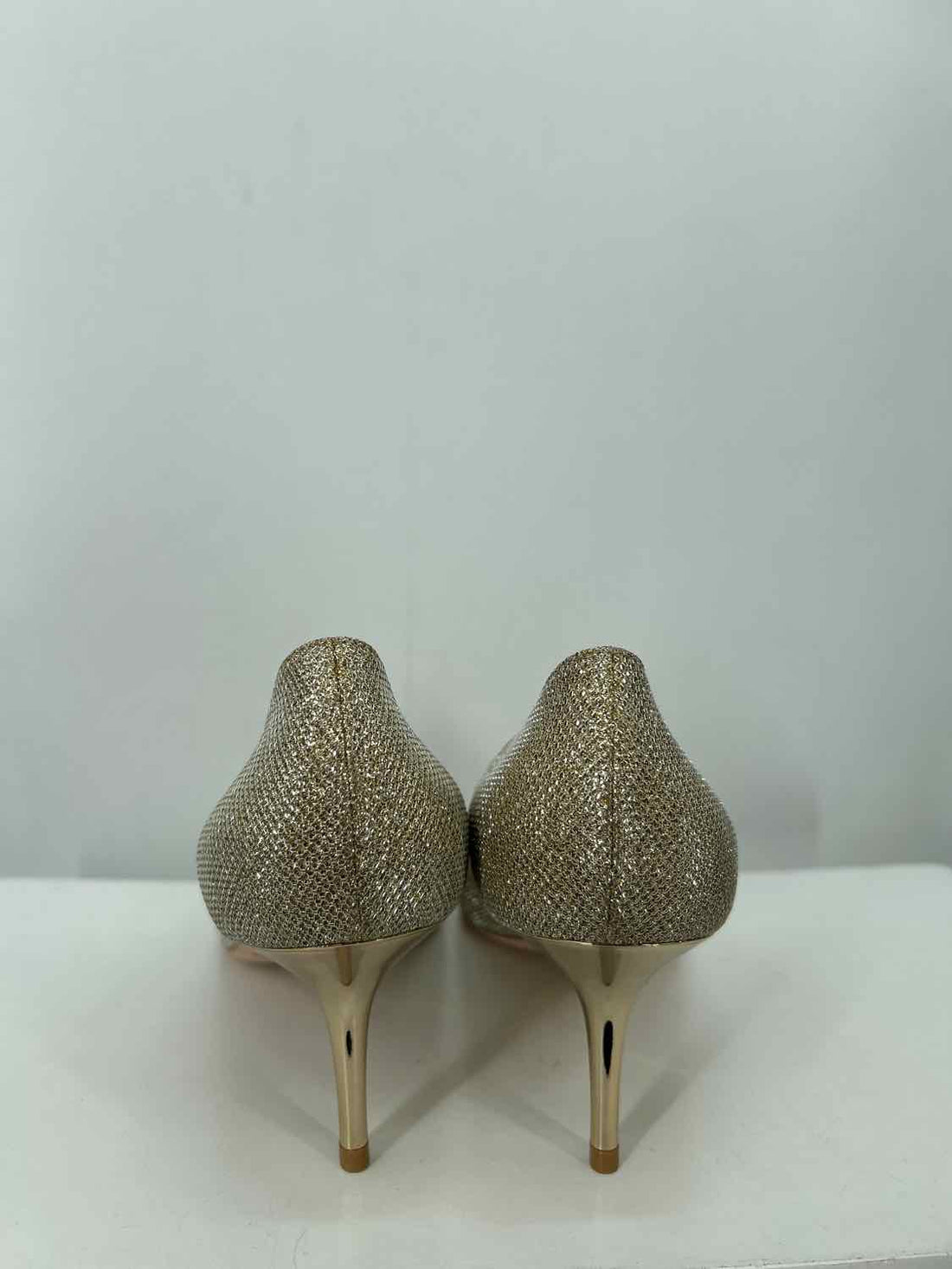 Jimmy Choo Women Size 40 Gold LUXURY