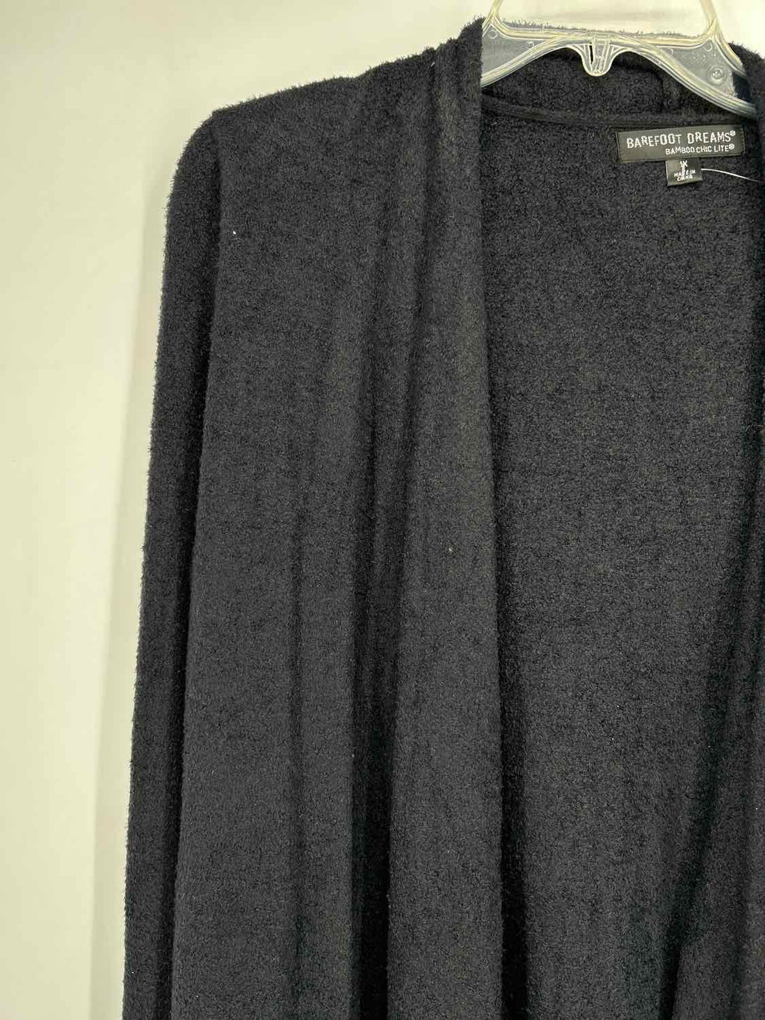 Barefoot Dreams Size 1X Black Cardigan