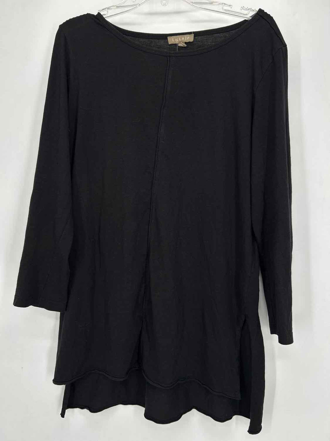 Lilla P Size S Black Long Sleeve