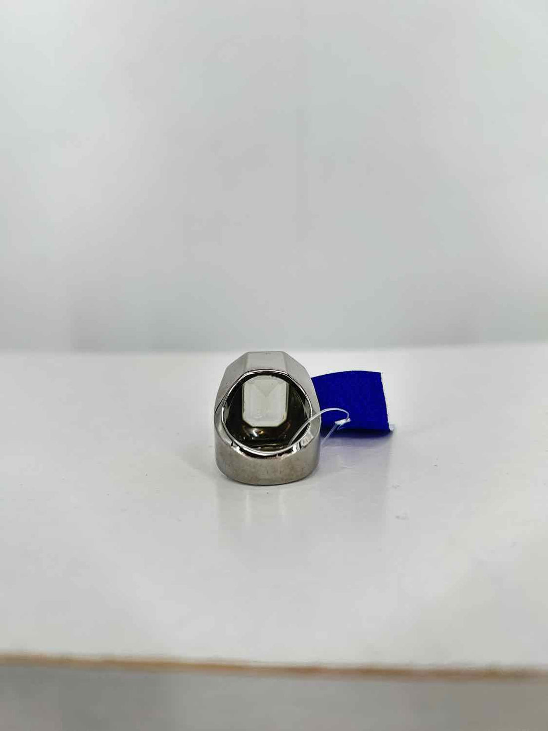 Swarovski Crystal Size 6.5 Rhodium Plated Pave Crystal Silver Meteor Ring