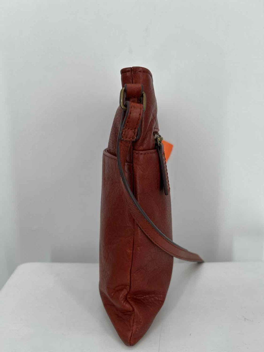 Margot Split Pocket Cognac Crossbody