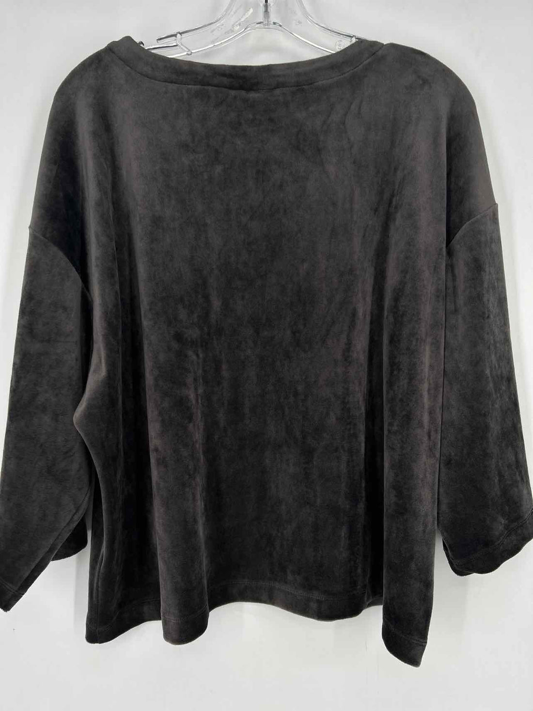 Pure Jill Size S Grey Velvet Long Sleeve