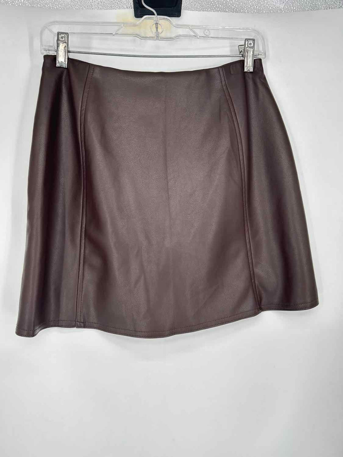 Cabi Size 0 Brown Faux Leather Skirts