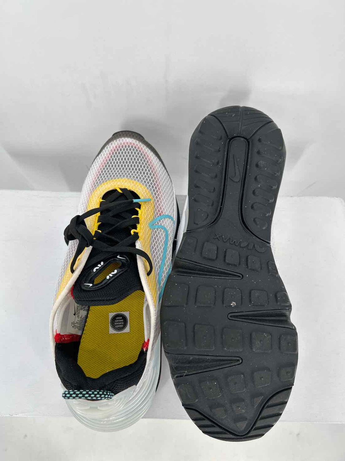 Nike Women's Size 8 White Colorblock Air Max 2090 Sneakers