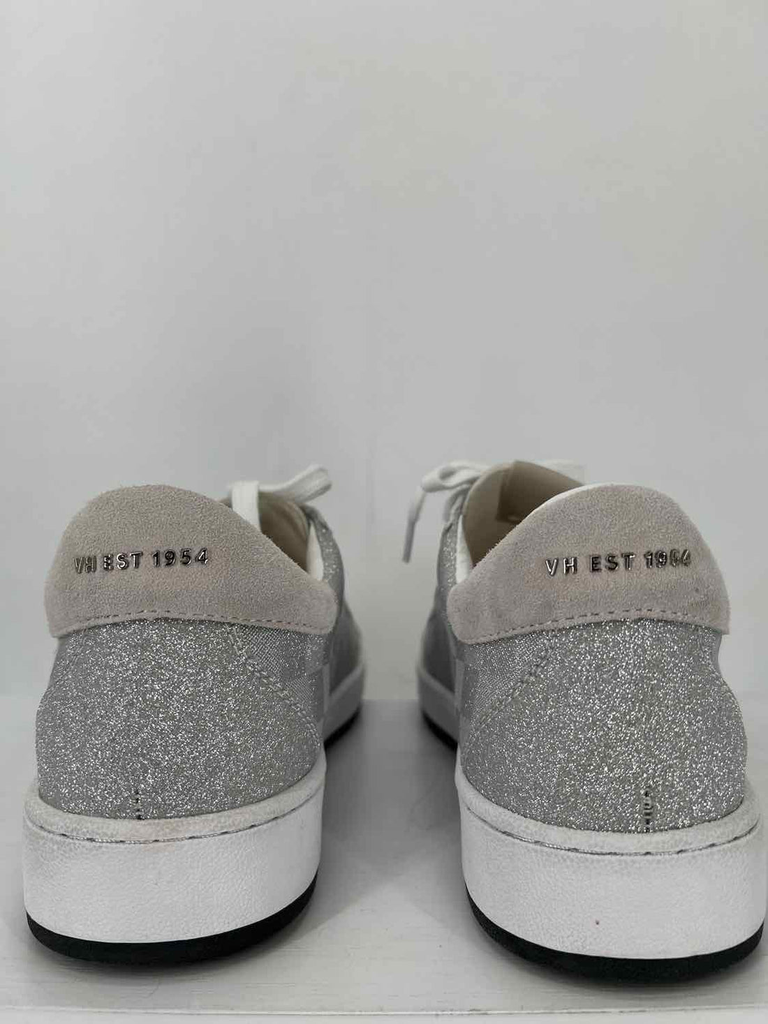 Vintage Havana Women Size 11 Silver Glitter Like New Harlow Sneakers