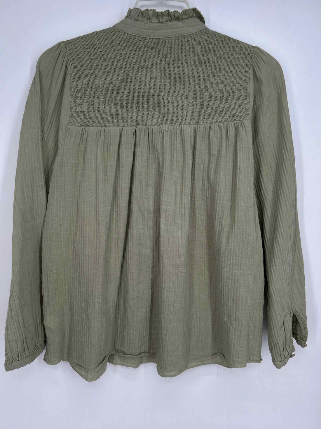 J Crew Size S Green Long Sleeve