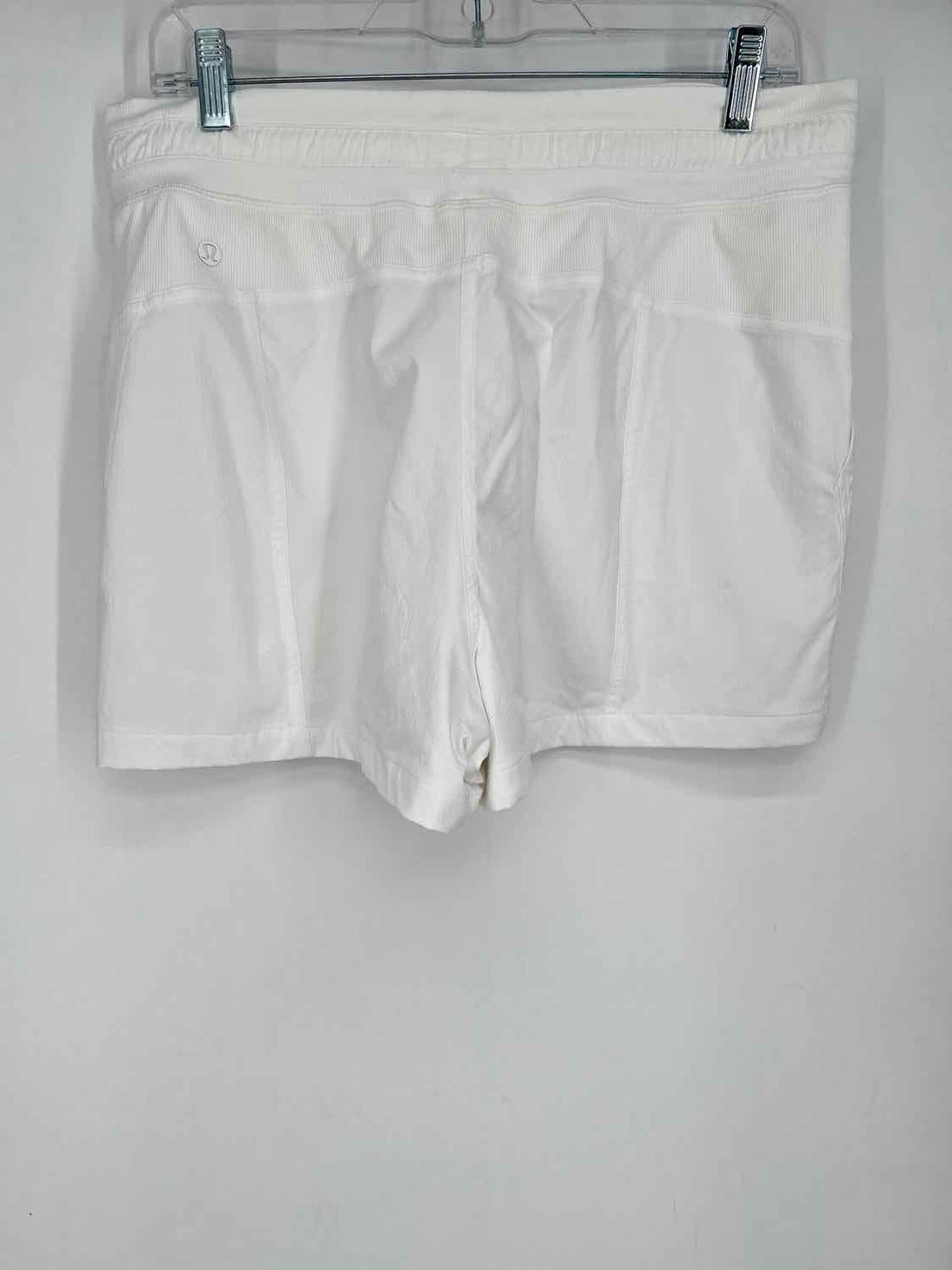 Lululemon Size 10 White Active Shorts