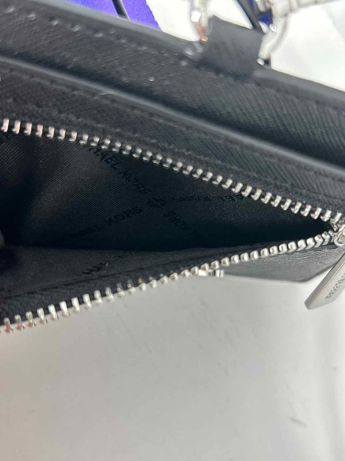 Michael Kors Black Saffiano Leather Card Holder
