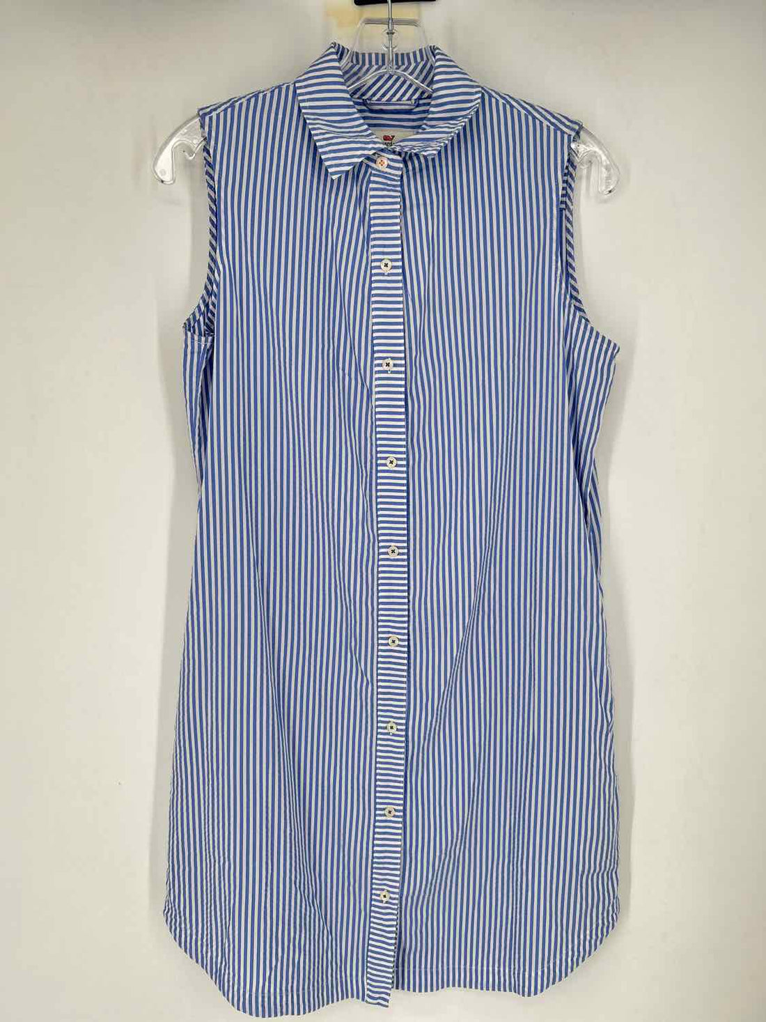 Vineyard Vines Size 4 Blue Stripe Dress