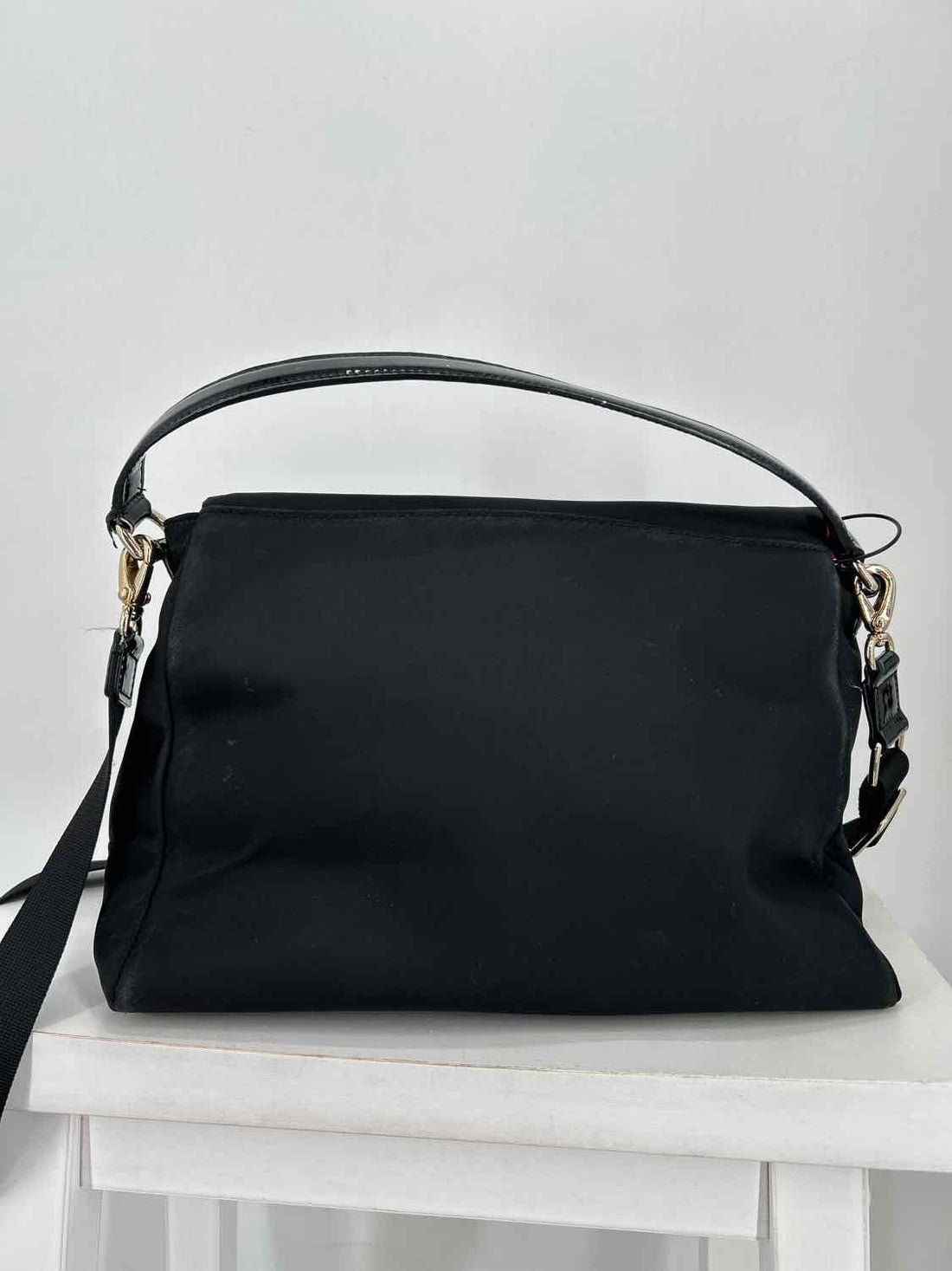 Kate Spade Black Nylon Pre Owned Crossbody