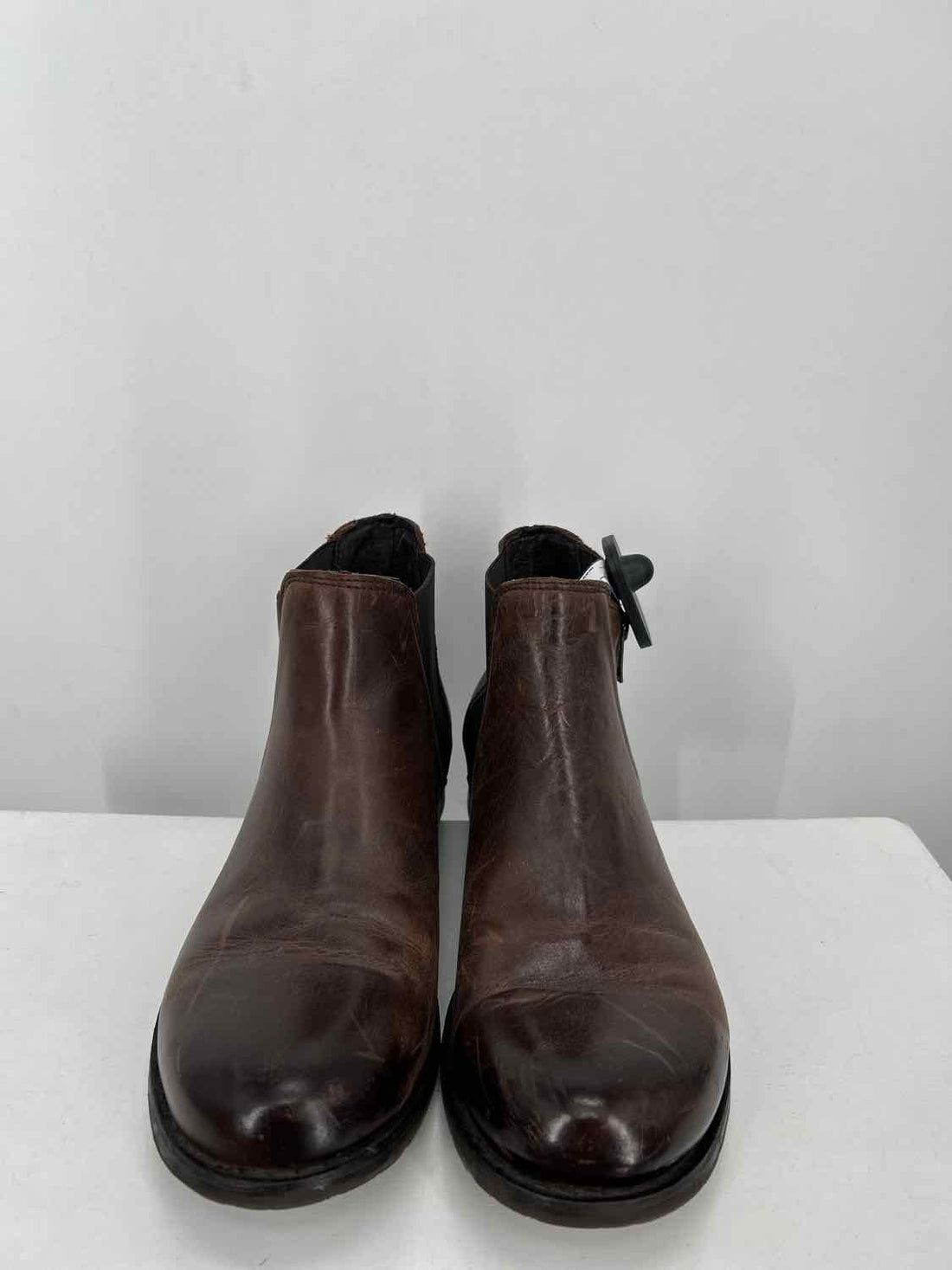 Eric Michael Women Size 39 Brown Genuine Leather Ankle Boot