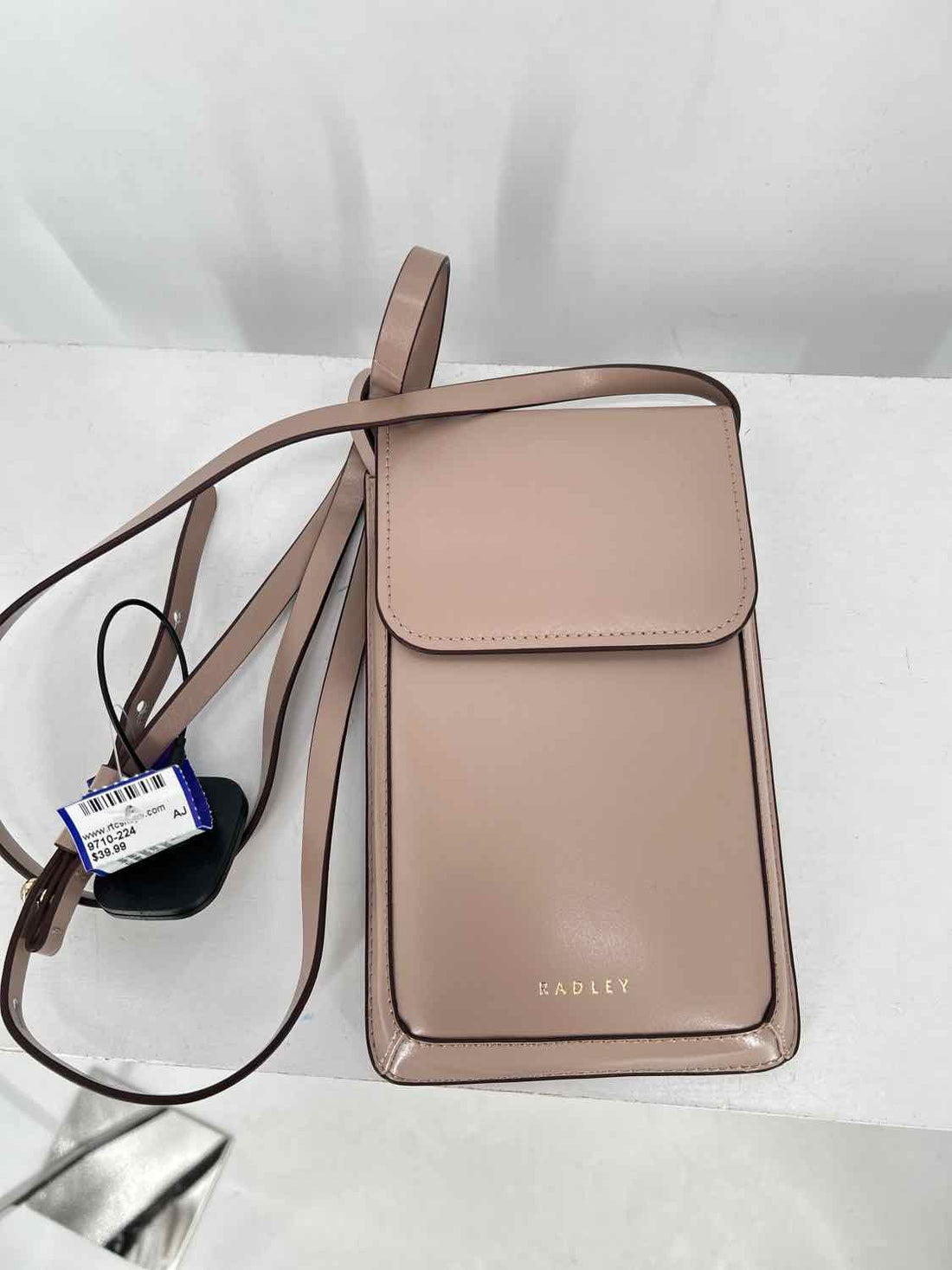 Radley London Taupe Smooth Leather Crossbody