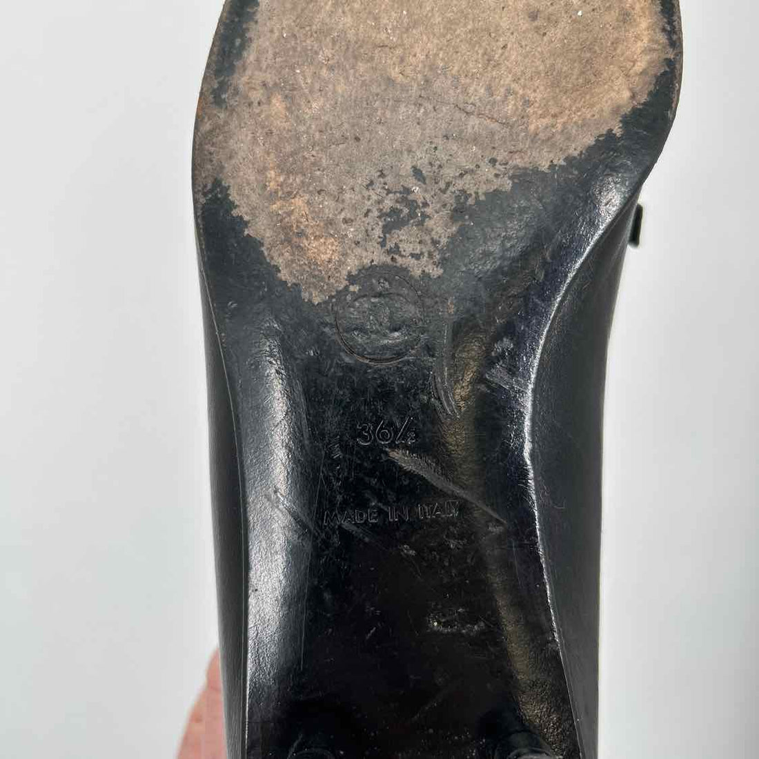 Chanel Loafer Women Size 36.5 Black Vintage LUXURY