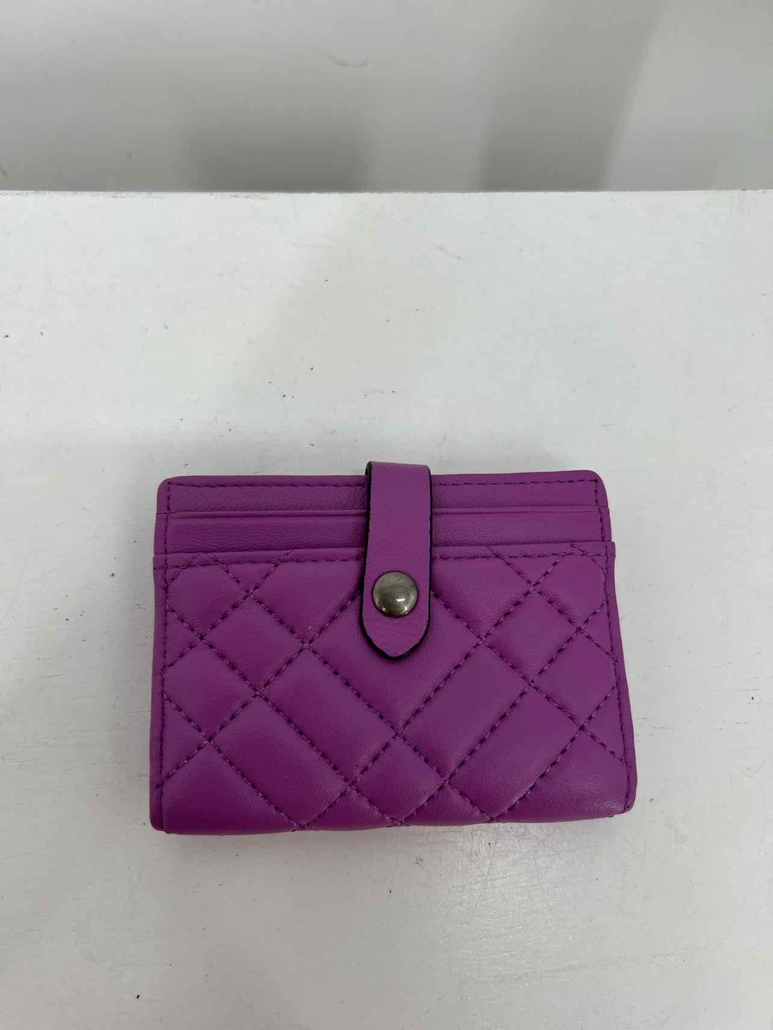 Kurt Geiger Purple Quilted Like New Wallet