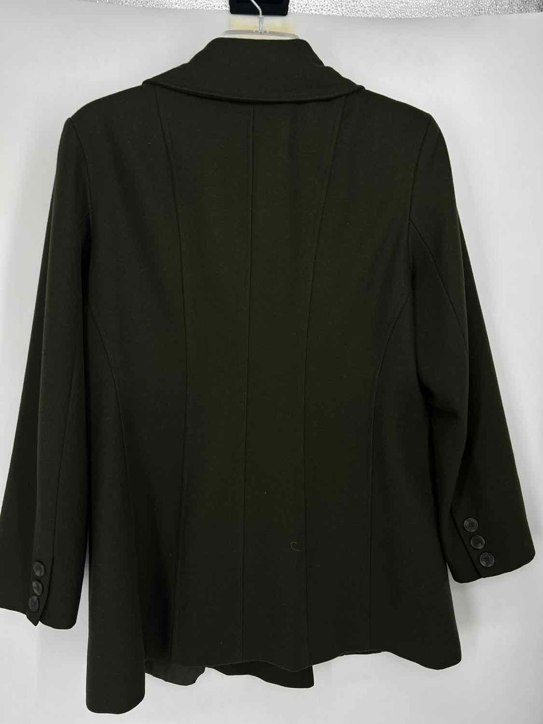 Giacca Size XL Green Wool Blend Coat