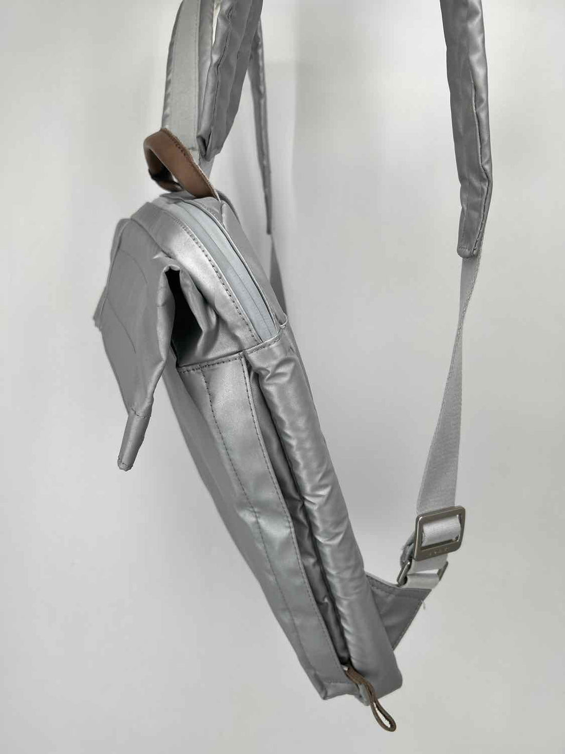Senz Silver Nylon NWT Backpack