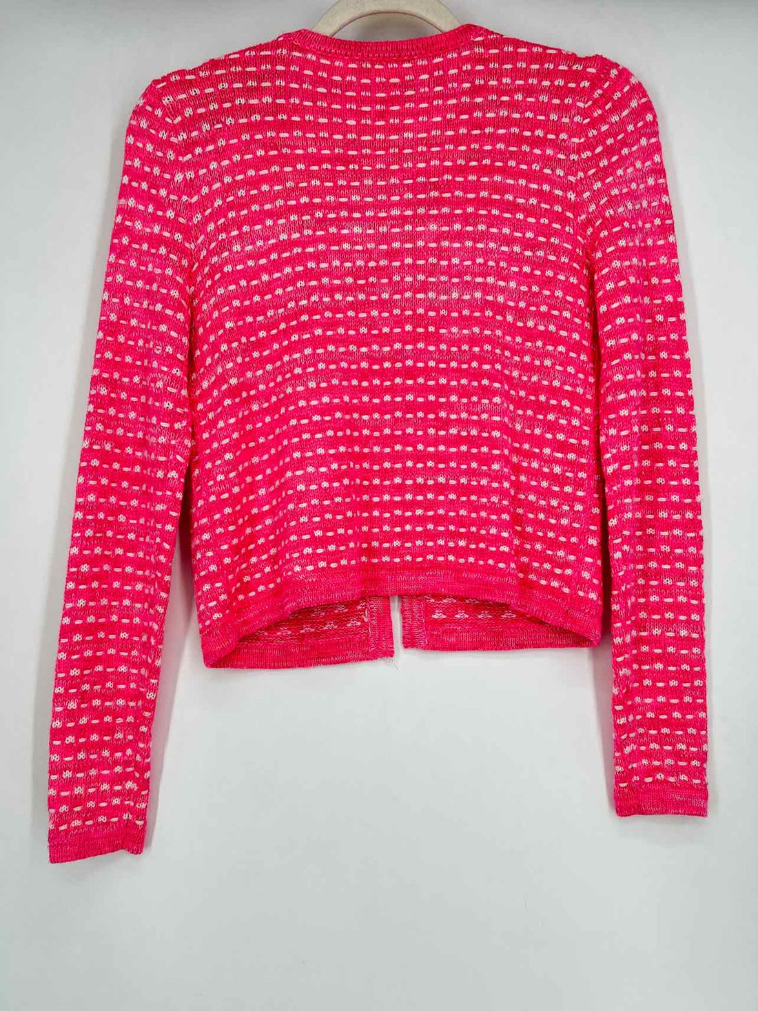 Lilly Pulitzer XXS Pink & White Shimmer Lilly Pulitzer Cardigan
