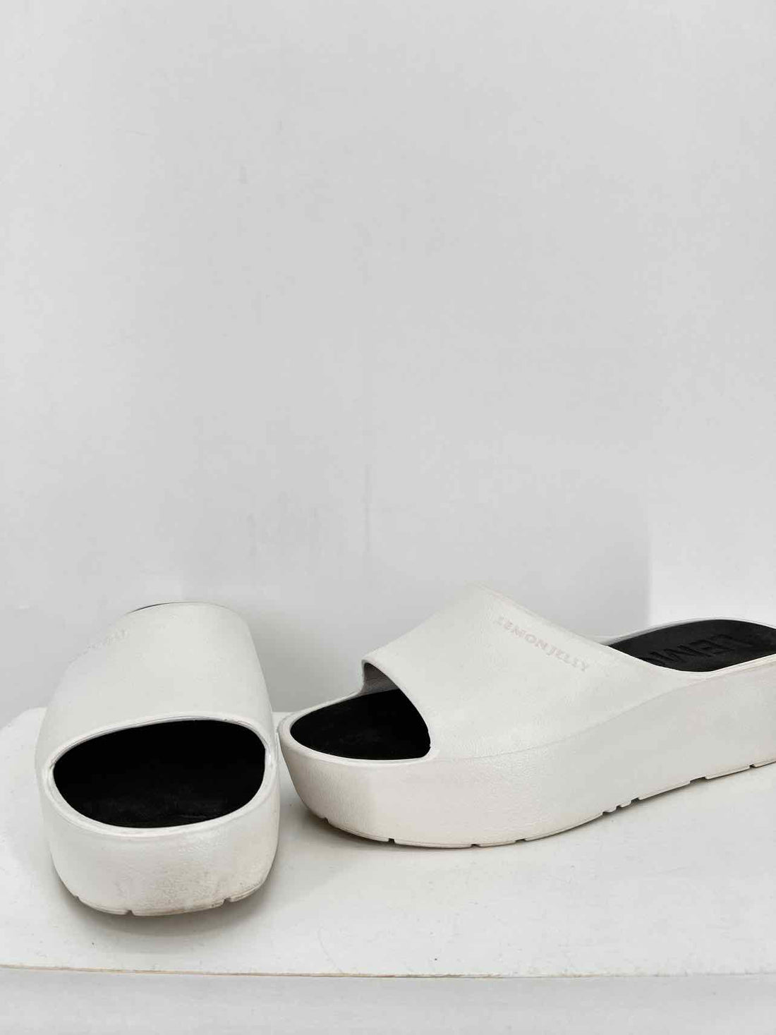 Lemon Jelly Women Size 41 White Platforms