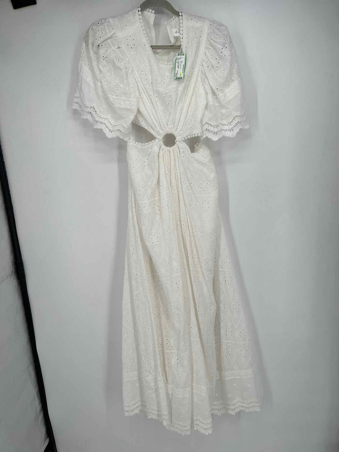 Amable by Mable Size M White Eyelet NWT Maxi a