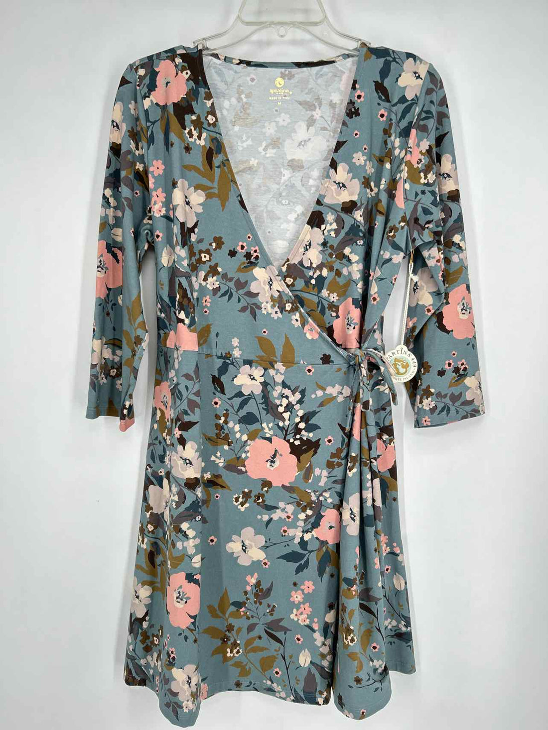 Spartina Size M Blue Print NWT Dress