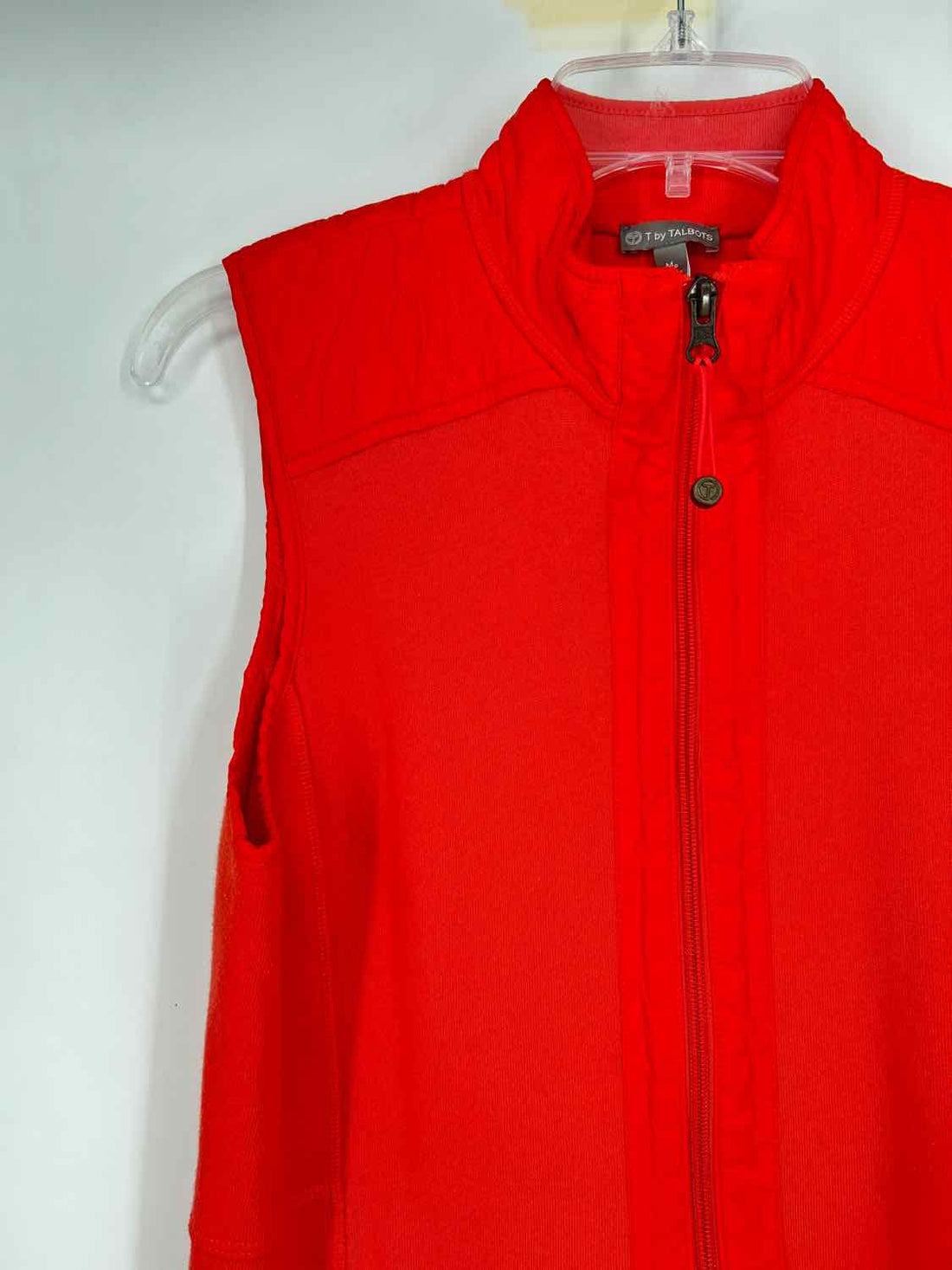 T By Talbots Size MP Orange Vest