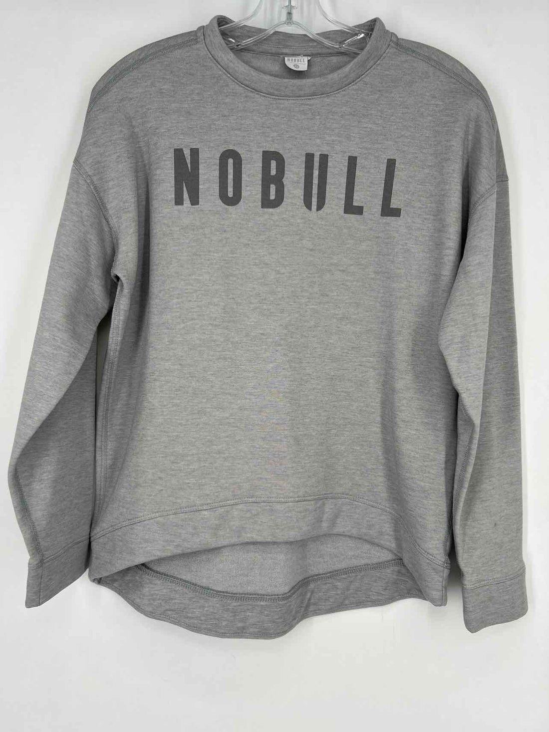 Nobull Size XS Light Gray Active Sweatshirts