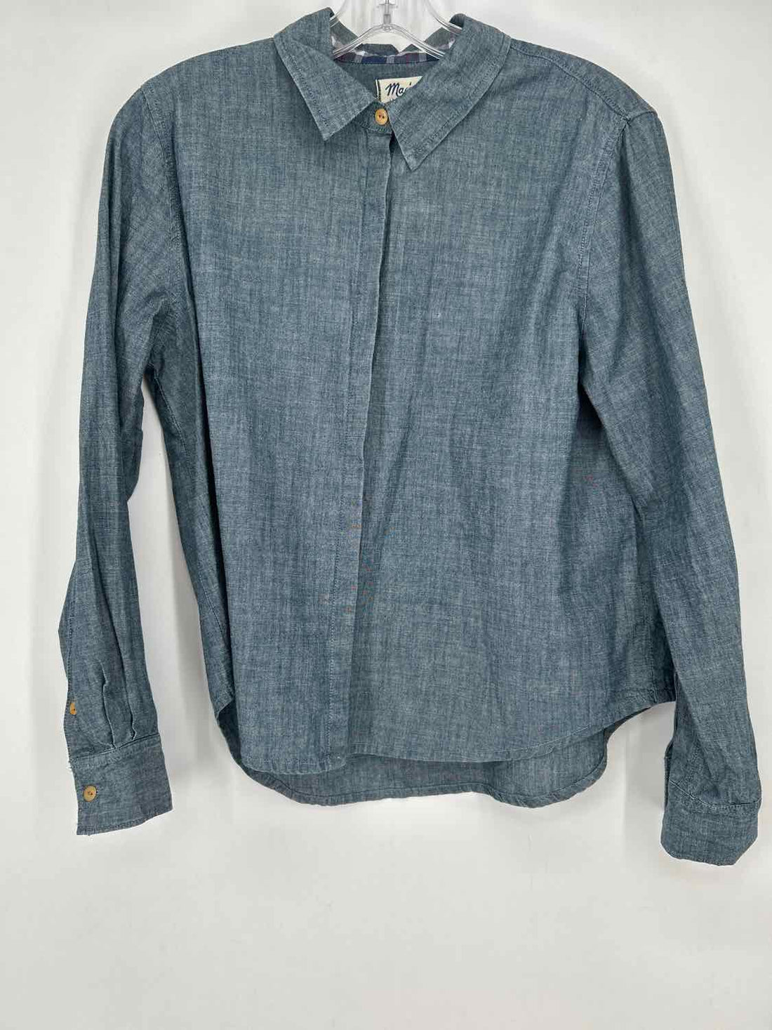 Madewell Size M Chambray Long Sleeve