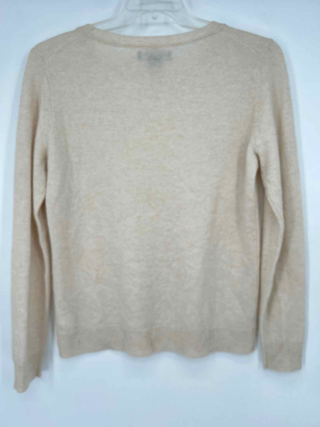 Tahari Size L Cream Cashmere Sweater