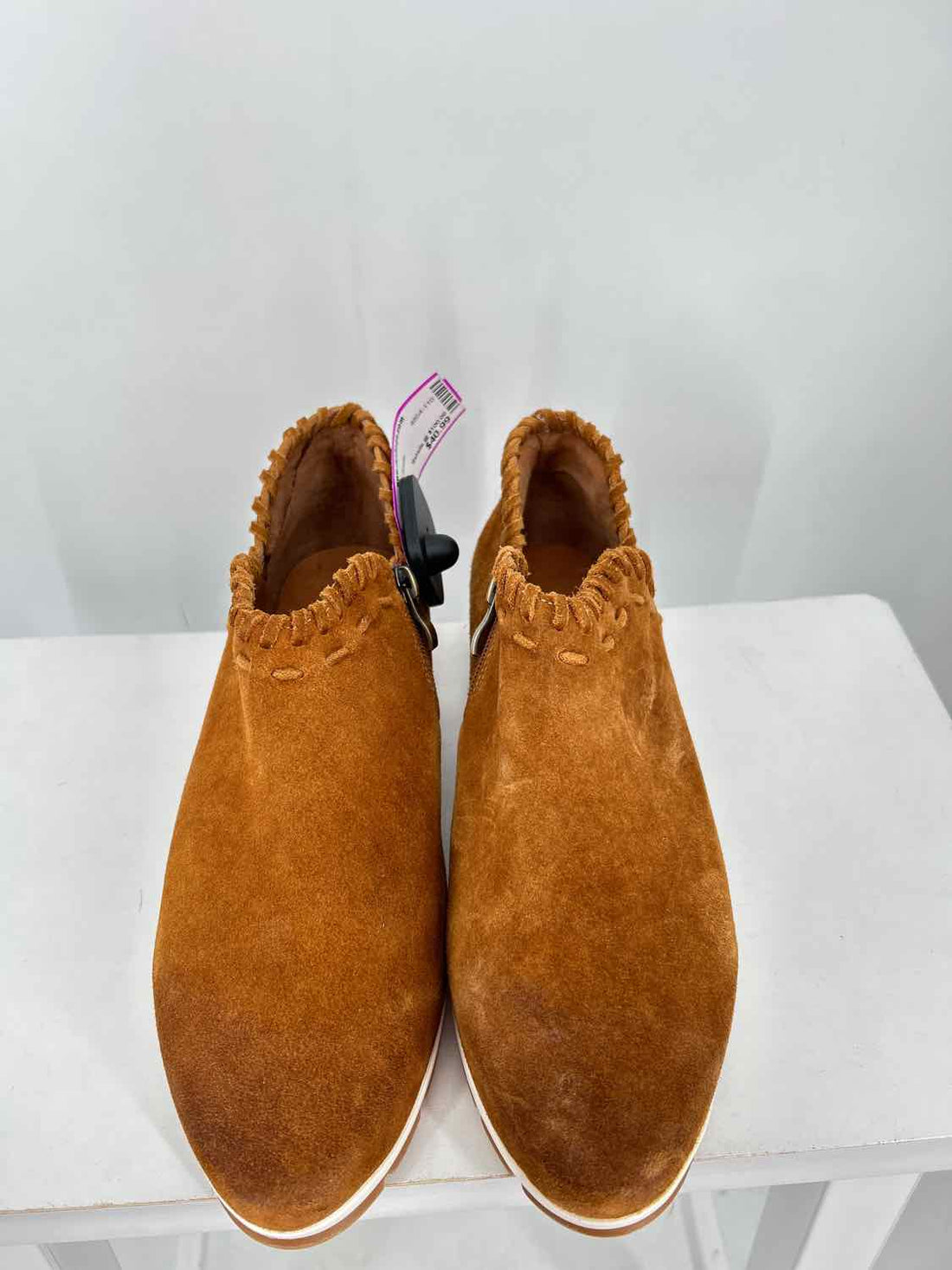 Antelope Women Size 40 (9-9.5) Brown Genuine Suede Ankle Boot