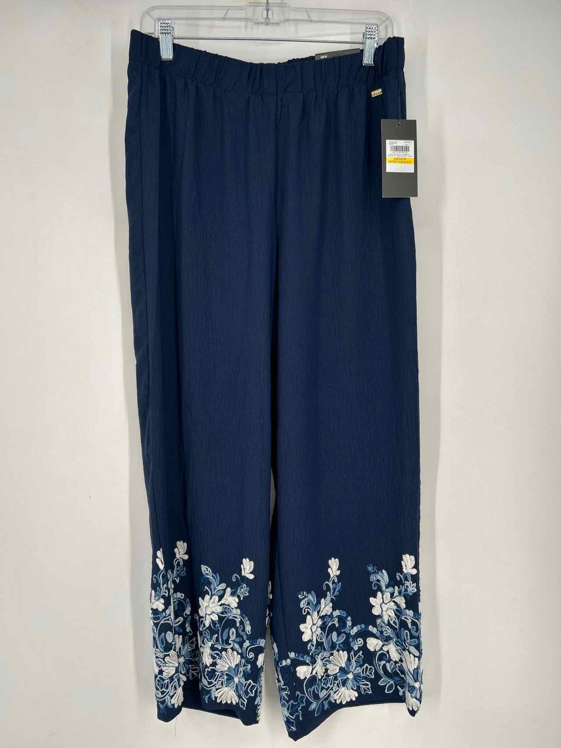 Jones New York Size M Navy Embroidered NWT Pants