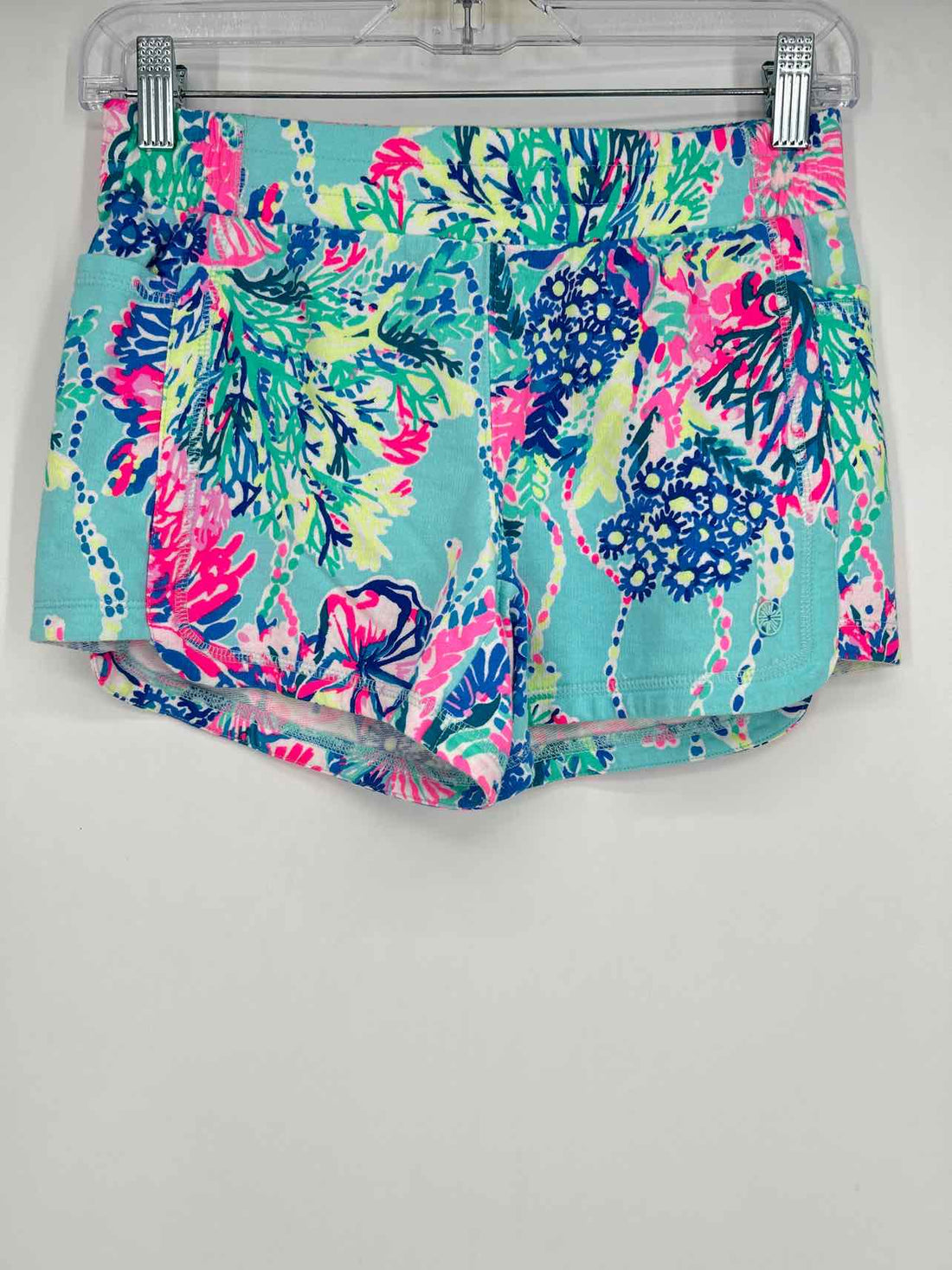 Lilly Pulitzer XXS Light Blue Print Lilly Pulitzer Shorts