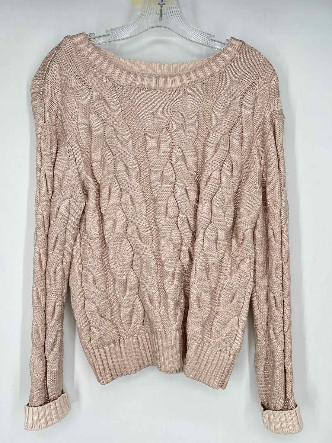 Spartina Size L Rose Gold Sweater