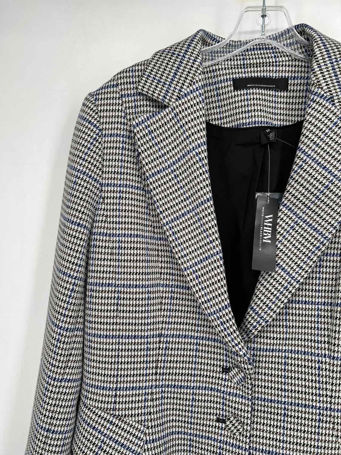 White House Black Market Size 16 Black & Blue NWT Blazer