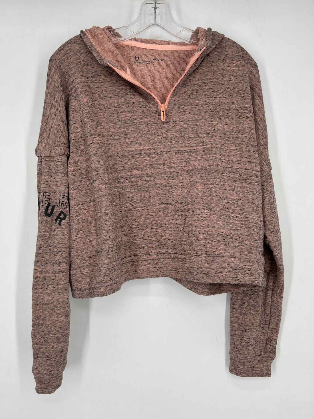 Under Armour Size M Black & Pink Active Hoodies