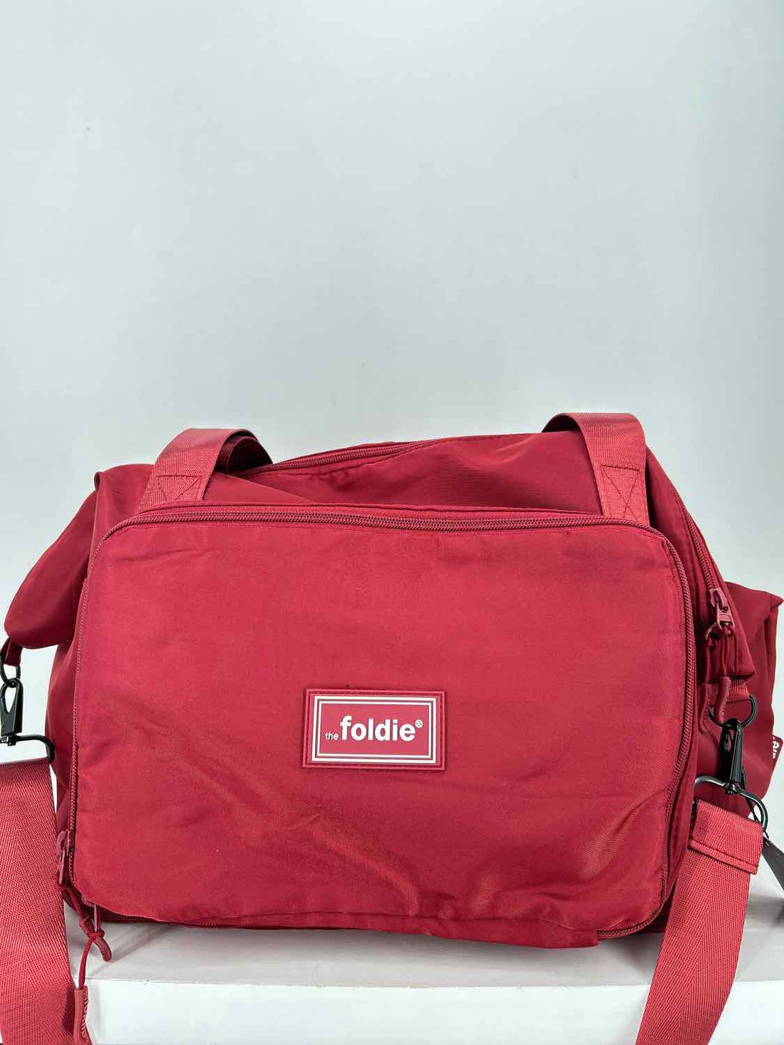 the foldie Red Nylon NWT Duffel