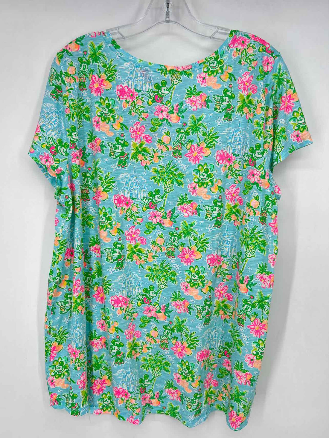 Lilly Pulitzer XXL Light Blue Print Lilly Pulitzer Top