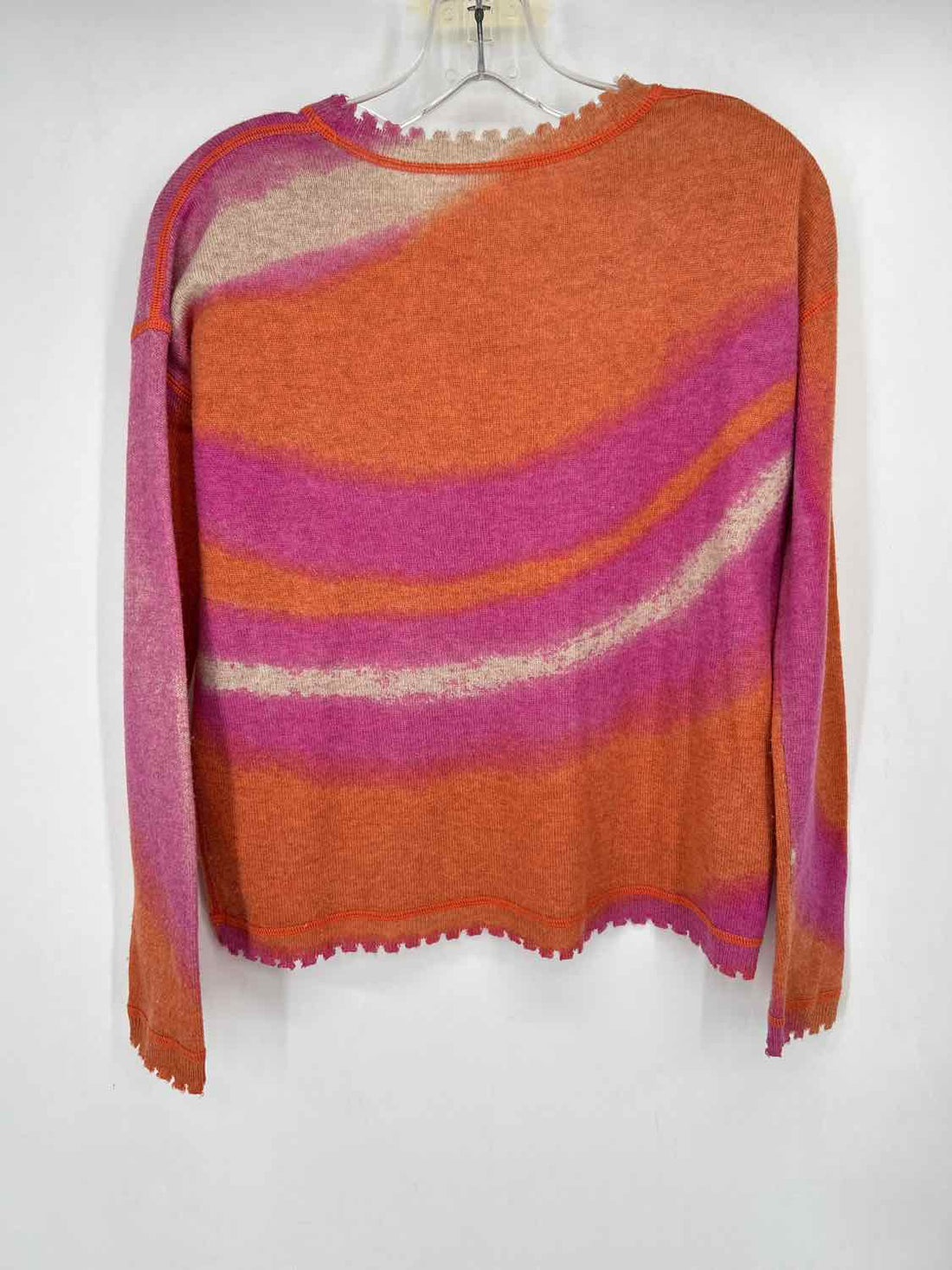 Lisa Todd Size XS Orange & Pink Wool & Cashmere Blend Sweater