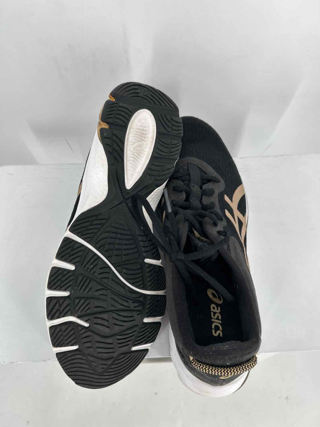 Asics Women Size 10 Black & Tan Sneakers