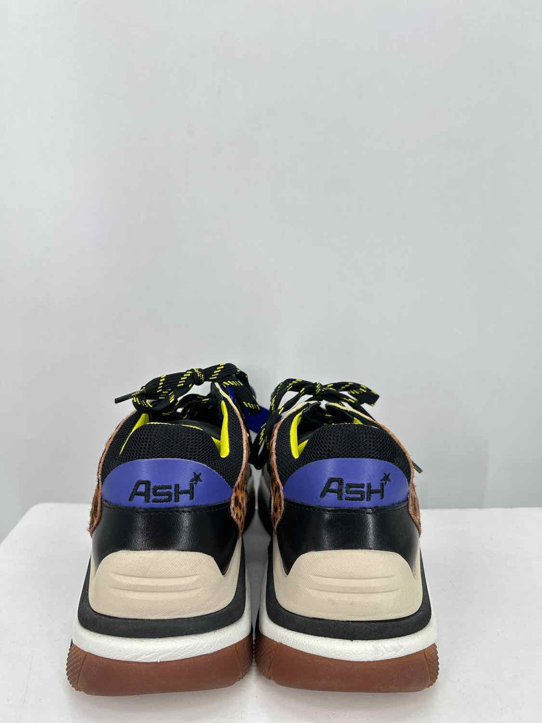 ASH Women Size 40(9) Leopard & Black Sneakers