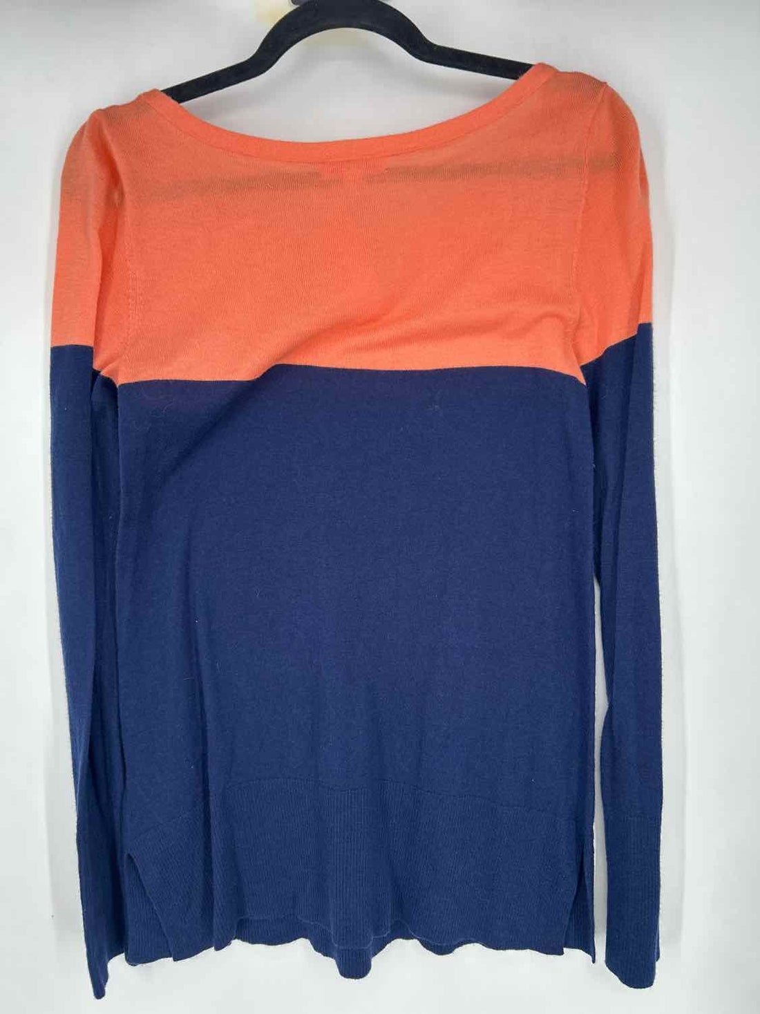 Lilly Pulitzer M Peach & Navy Wool Blend Lilly Pulitzer Sweater