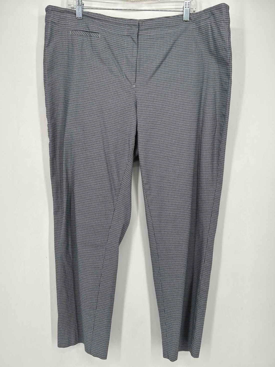 J Jill Size 18 Blue Houndstooth Pants