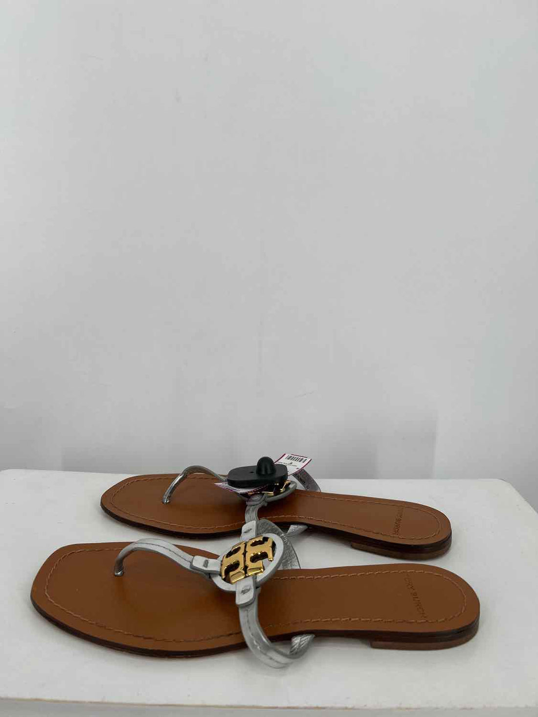 Tory Burch Women Size 8 Silver & Gold Sandals