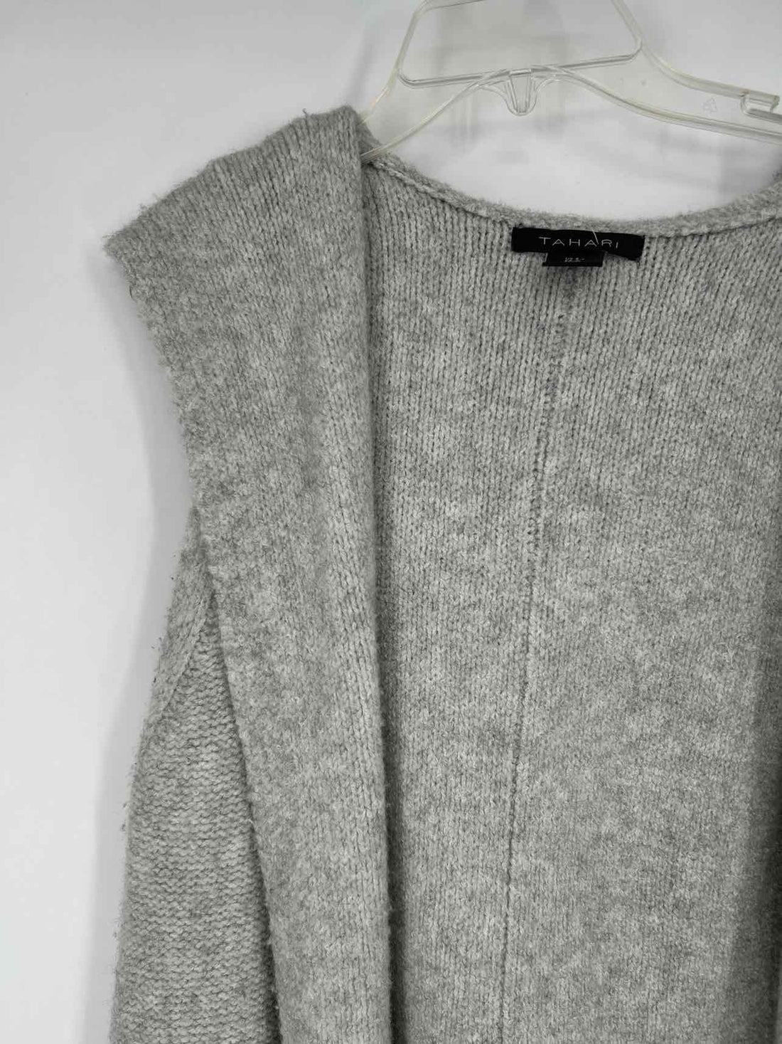 Tahari Size S Grey Vest